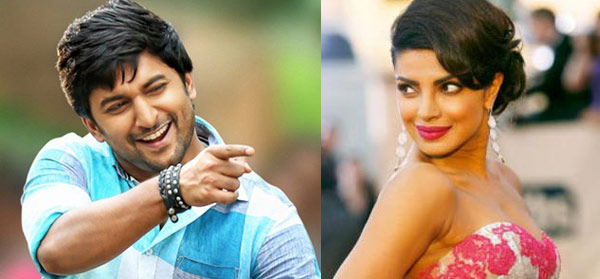 hero nani,priyanka chopra,nani with priyanka chopra,priyanka chopra produce nani film  బాలీవుడ్‌ టాప్‌ భామకి నాని కావాలంట..!